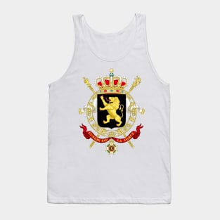 State Coat of Arms of Belgium Tank Top